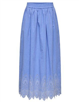 Tulum Embroidery Maxi Nederdel